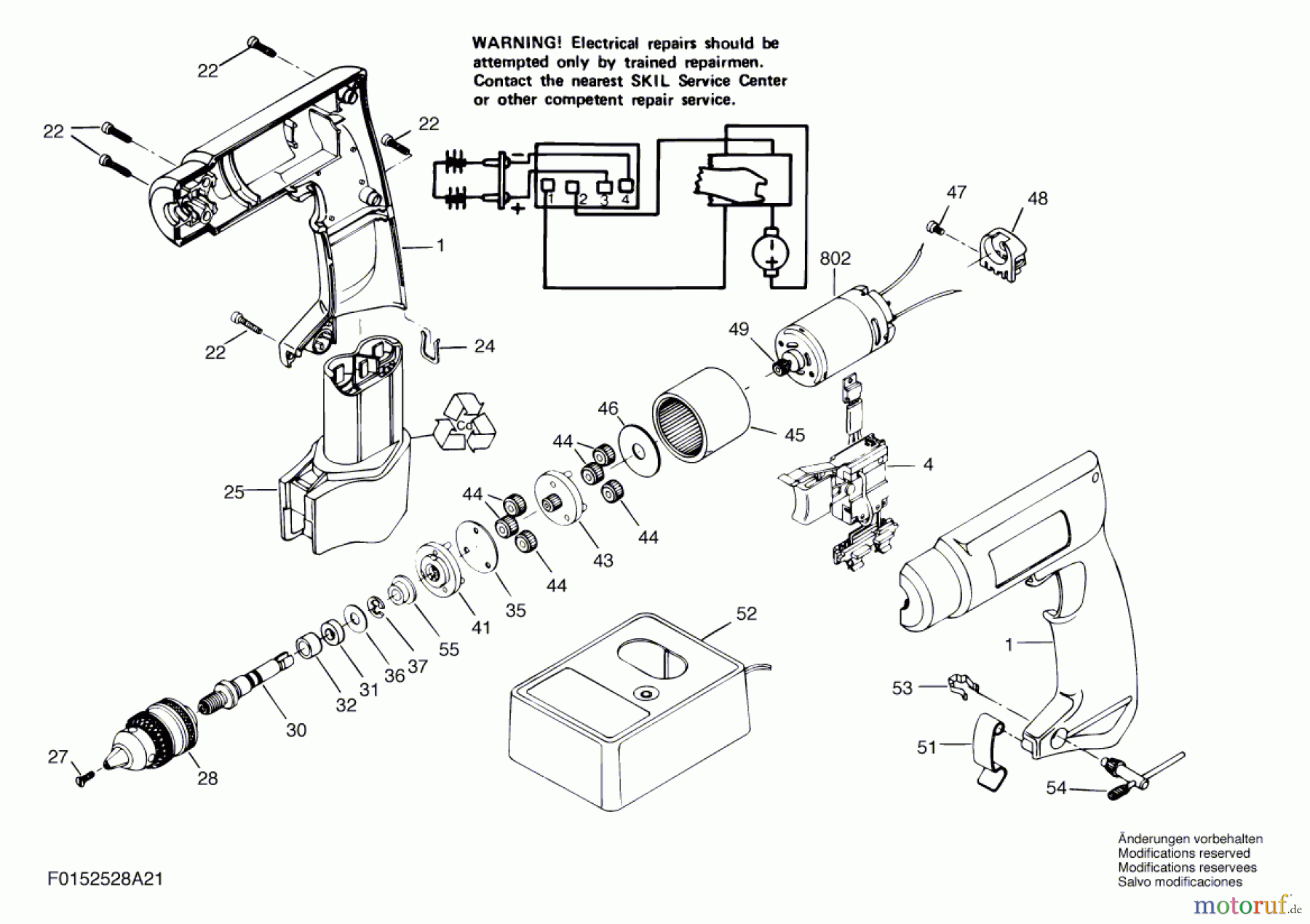  Bosch Werkzeug Drehwerkzeug 2528U2 Seite 1