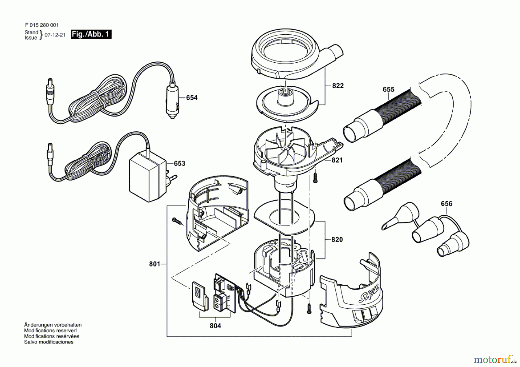 Bosch Werkzeug Luftpumpe 2800 Seite 1