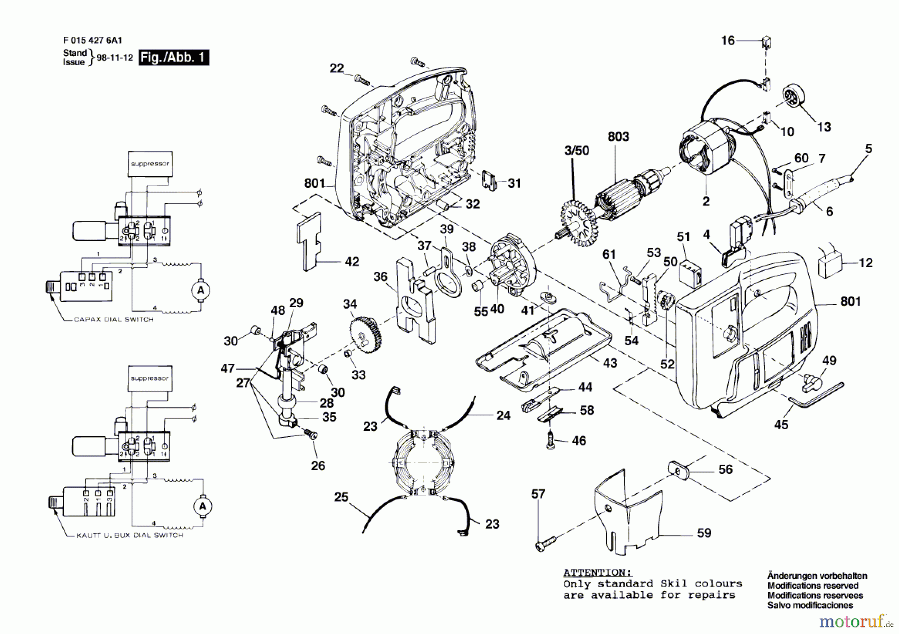  Bosch Werkzeug Stichsäge 4276 H1 Seite 1