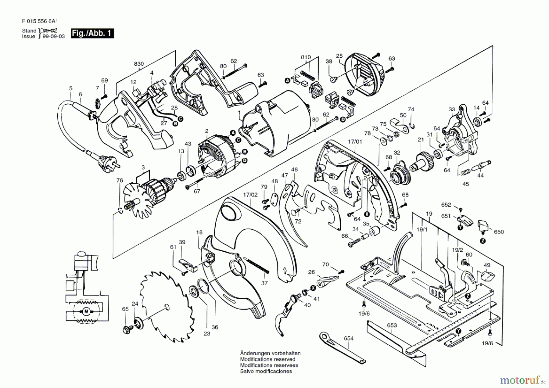  Bosch Werkzeug Kreissäge 5566 Seite 1