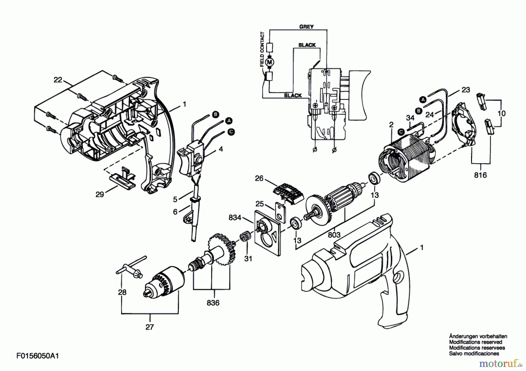  Bosch Werkzeug Ratsche 6050 Seite 1