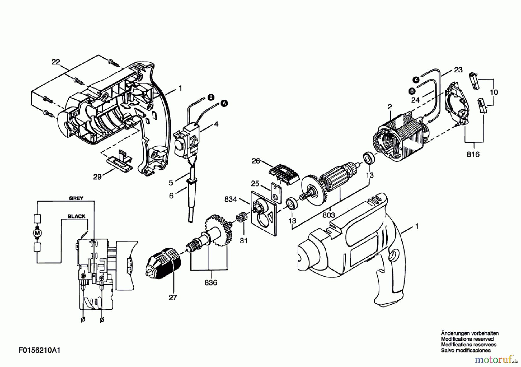  Bosch Werkzeug Ratsche 6210 Seite 1