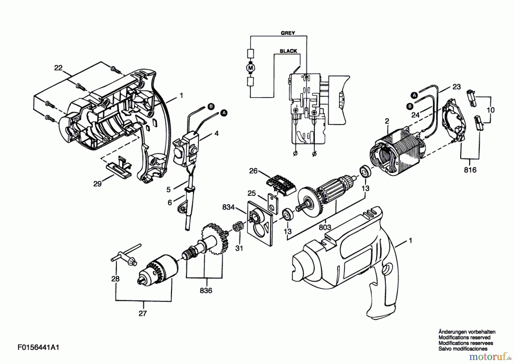  Bosch Werkzeug Drehwerkzeug 6441 H1 Seite 1