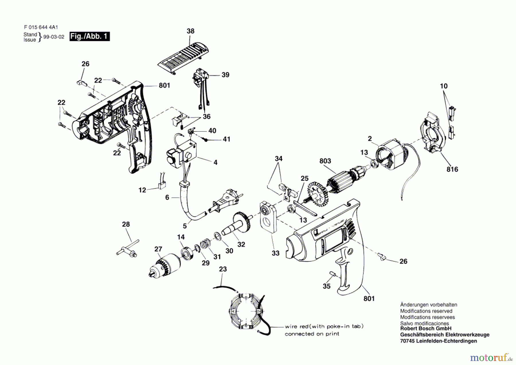  Bosch Werkzeug Hammer/Elektrowerkzeug 6444 H1 Seite 1