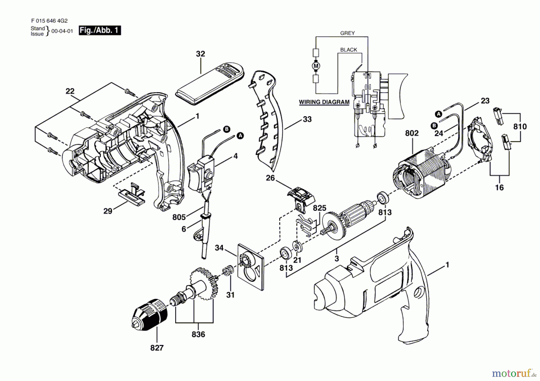  Bosch Werkzeug Ratsche 6464 Seite 1