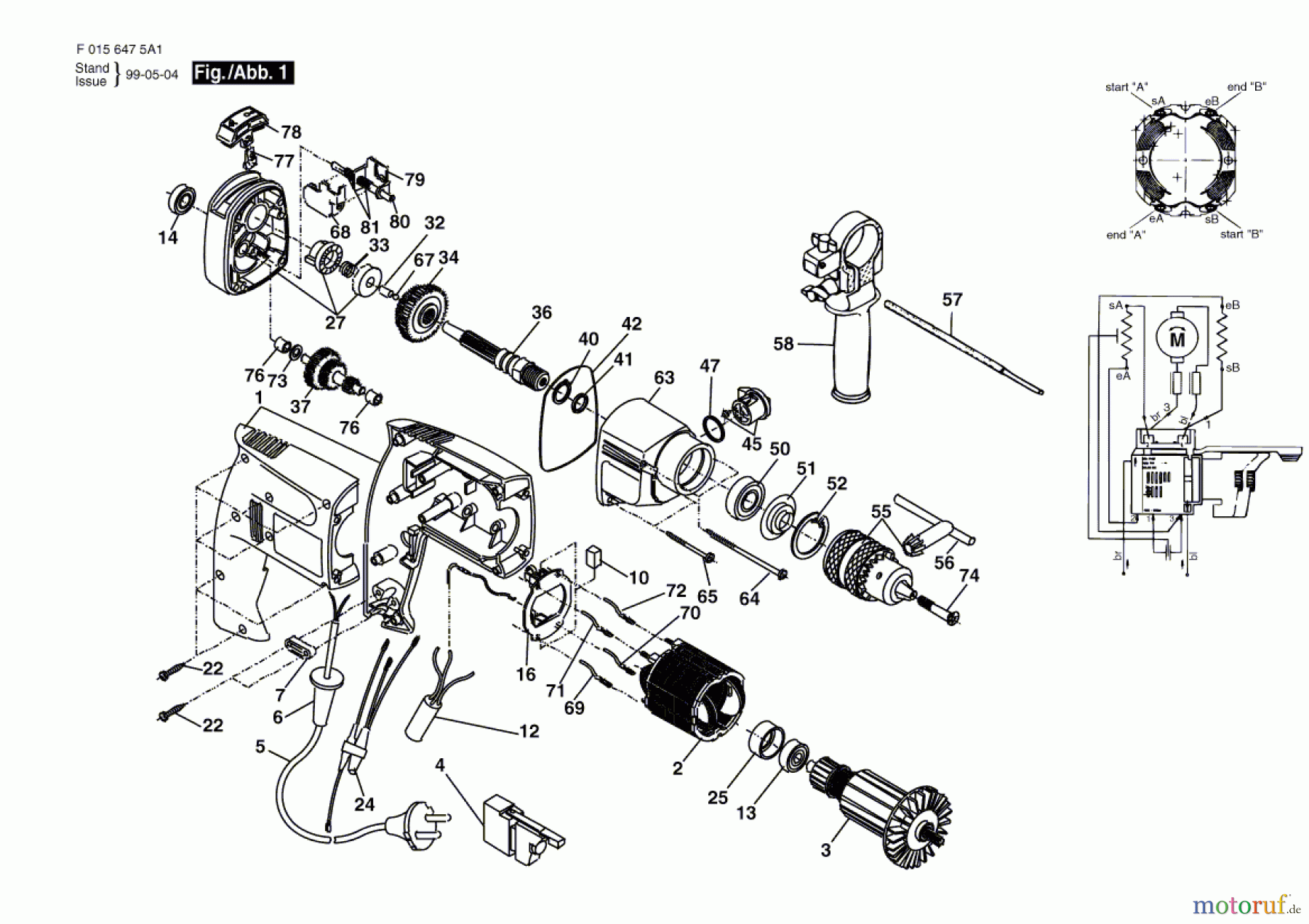 Bosch Werkzeug Ratsche 6475 H1 Seite 1