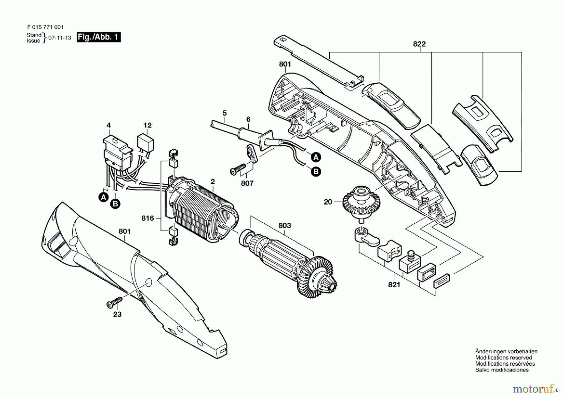  Bosch Werkzeug Abstreifer 7710 Seite 1