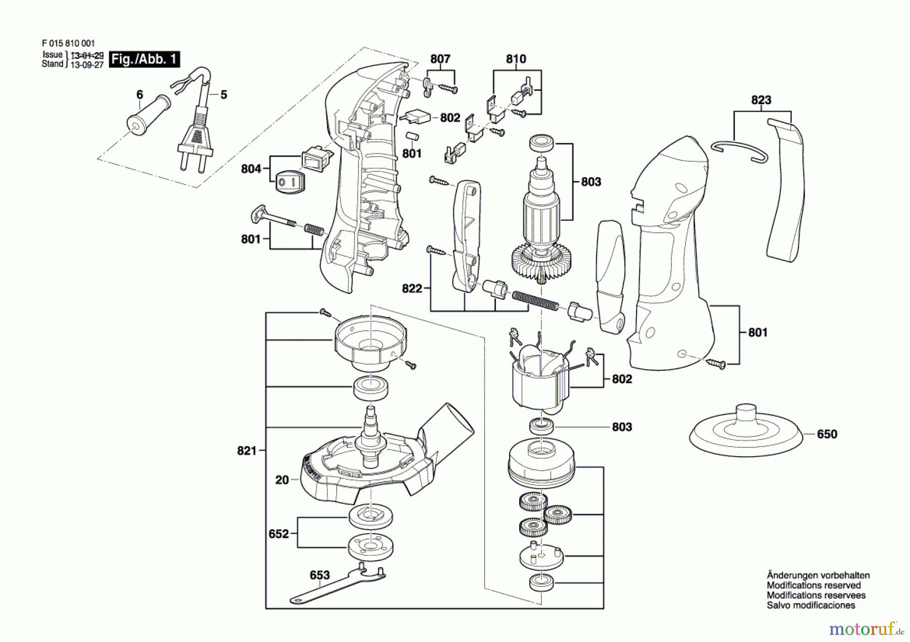  Bosch Werkzeug Gw-Schwingschleifer 8100 Seite 1