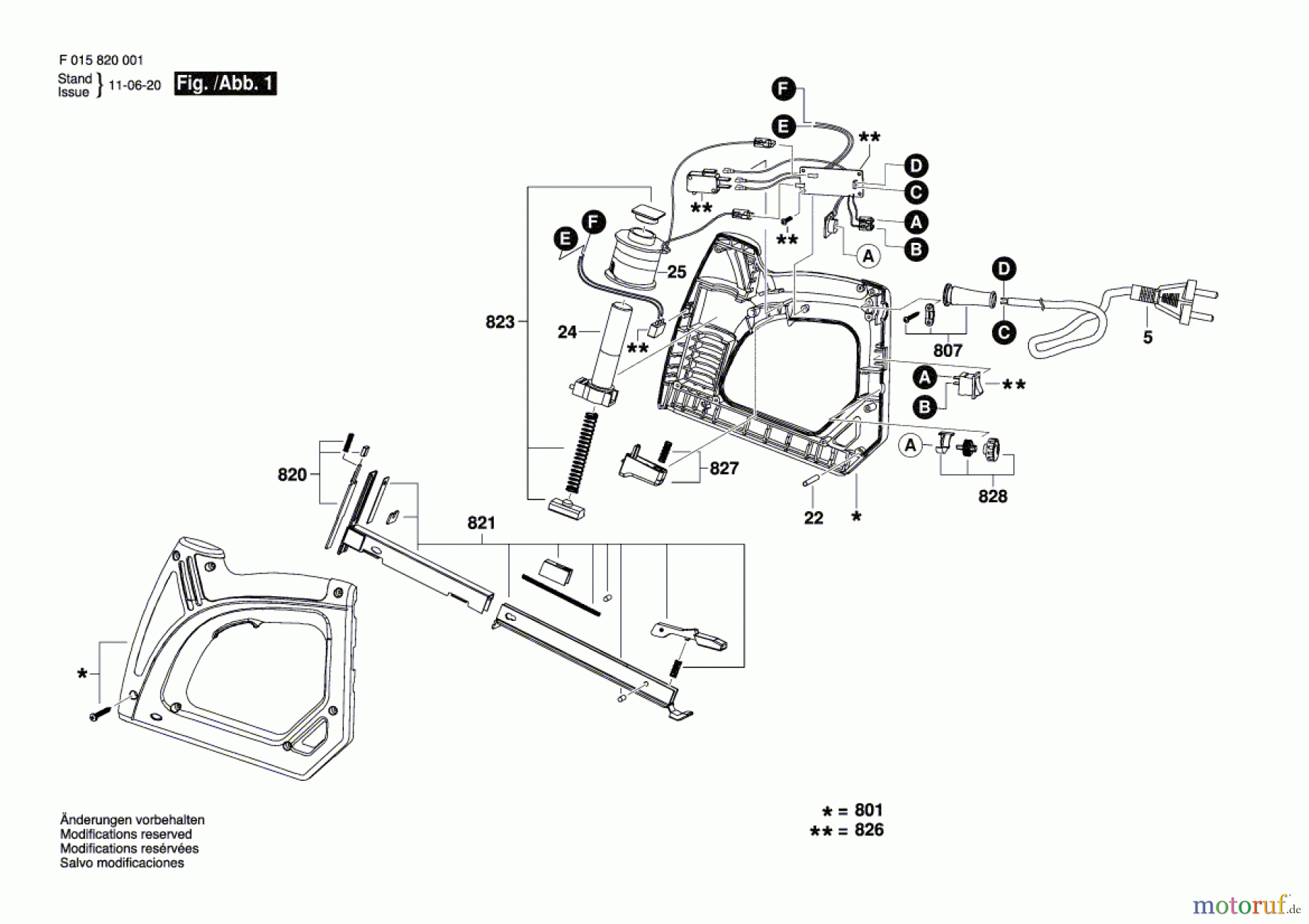  Bosch Werkzeug Hw-Tacker 8200 Seite 1