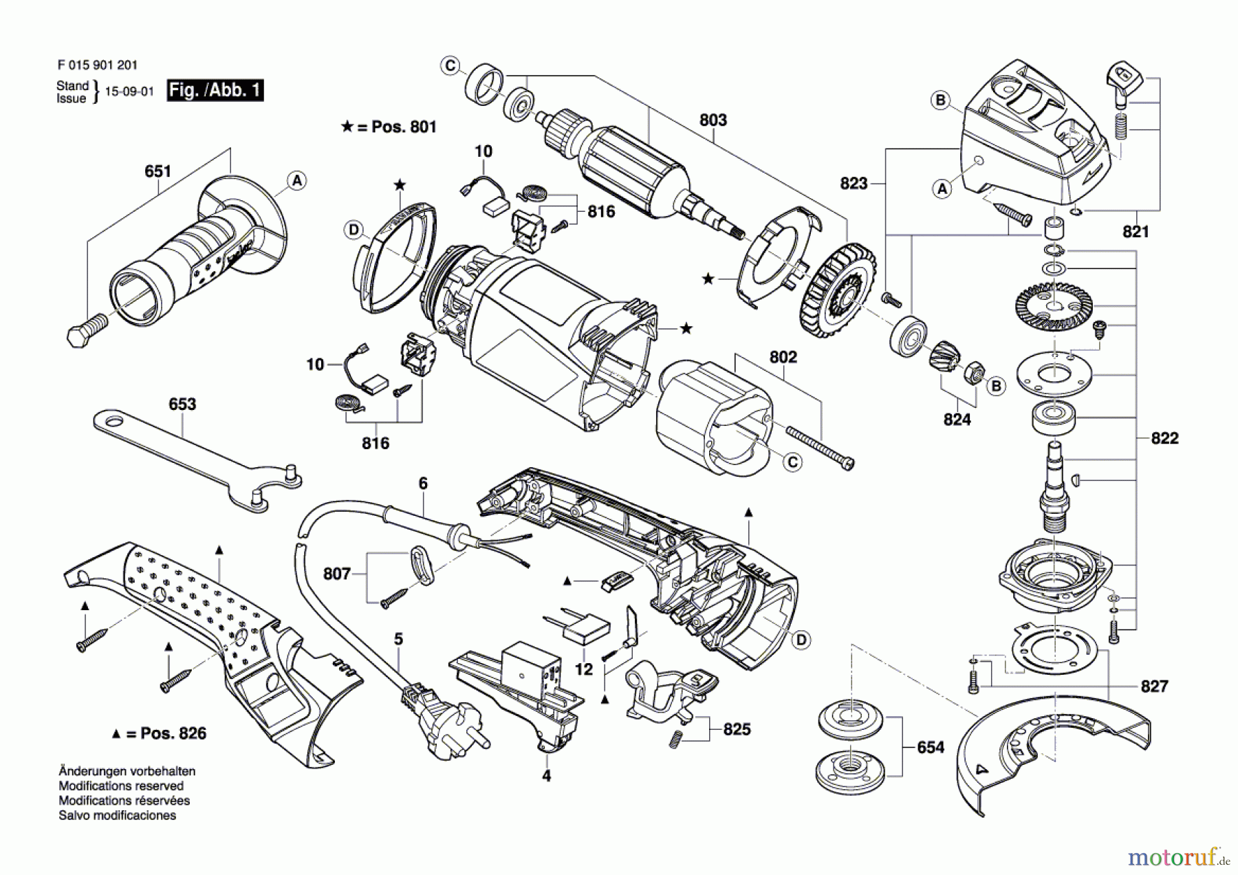  Bosch Werkzeug Pw-Winkelschleifer 9012 Seite 1