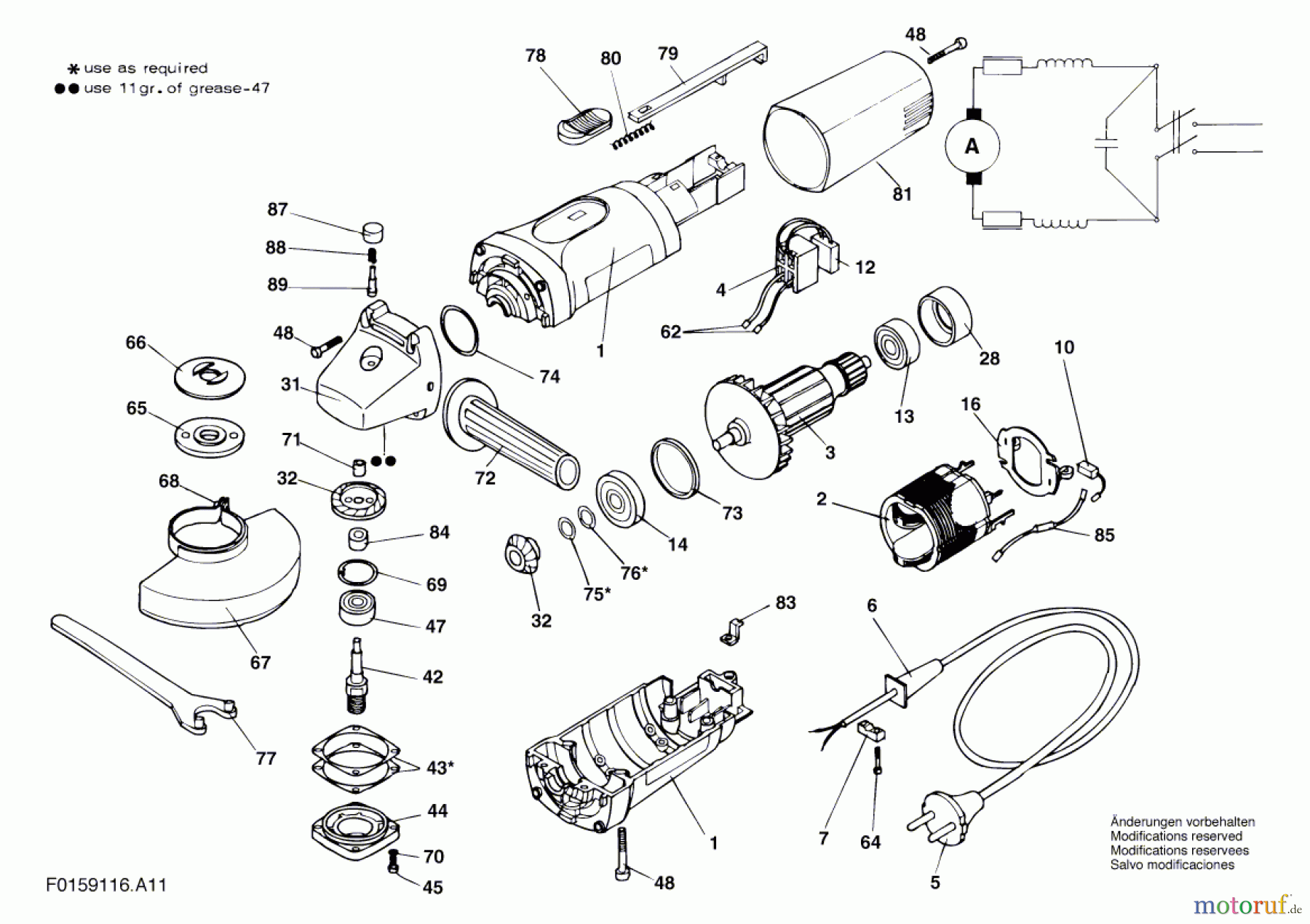  Bosch Werkzeug Hw-Winkelschleifer 9116 H1 Seite 1