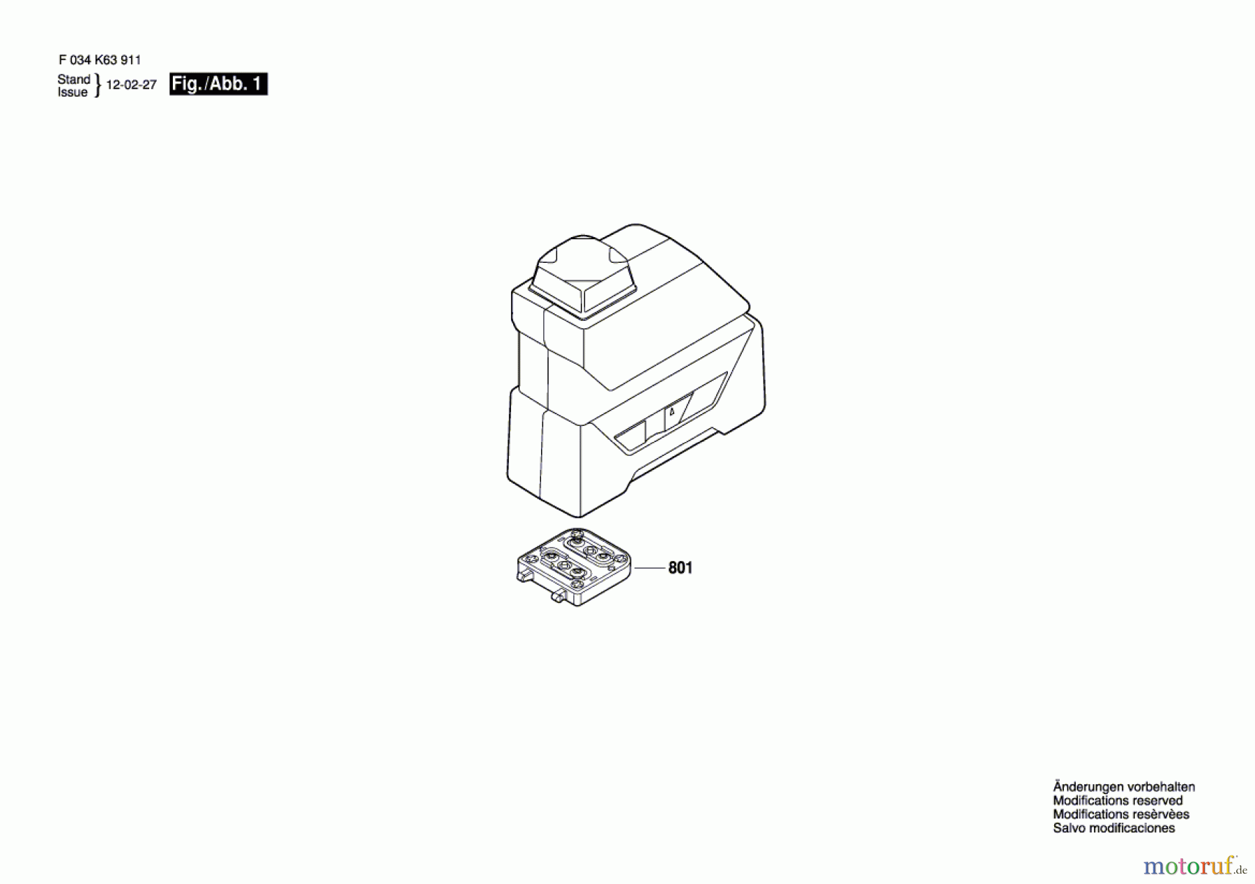  Bosch Werkzeug Baulaser LL20 Seite 1