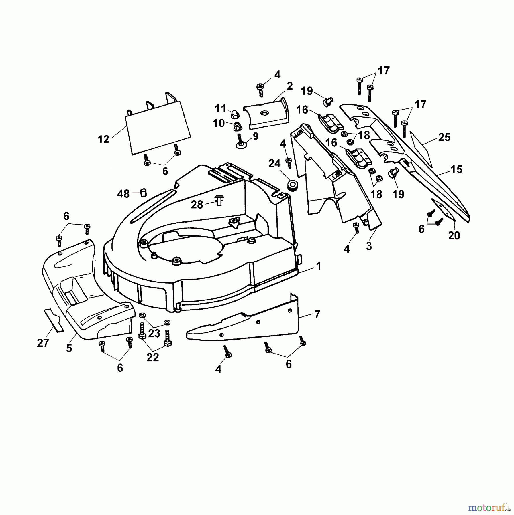  Wolf-Garten Motormäher Concept 43 K 