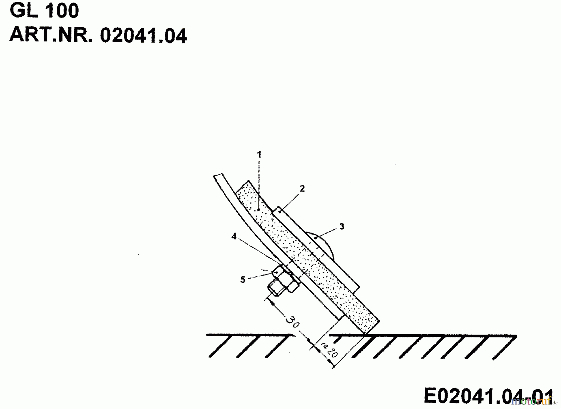  MTD Zubehör Zubehör Einachser Gummileiste für Räumschild GL 100 für RS 100 02041.04  (1992) Grundgerät