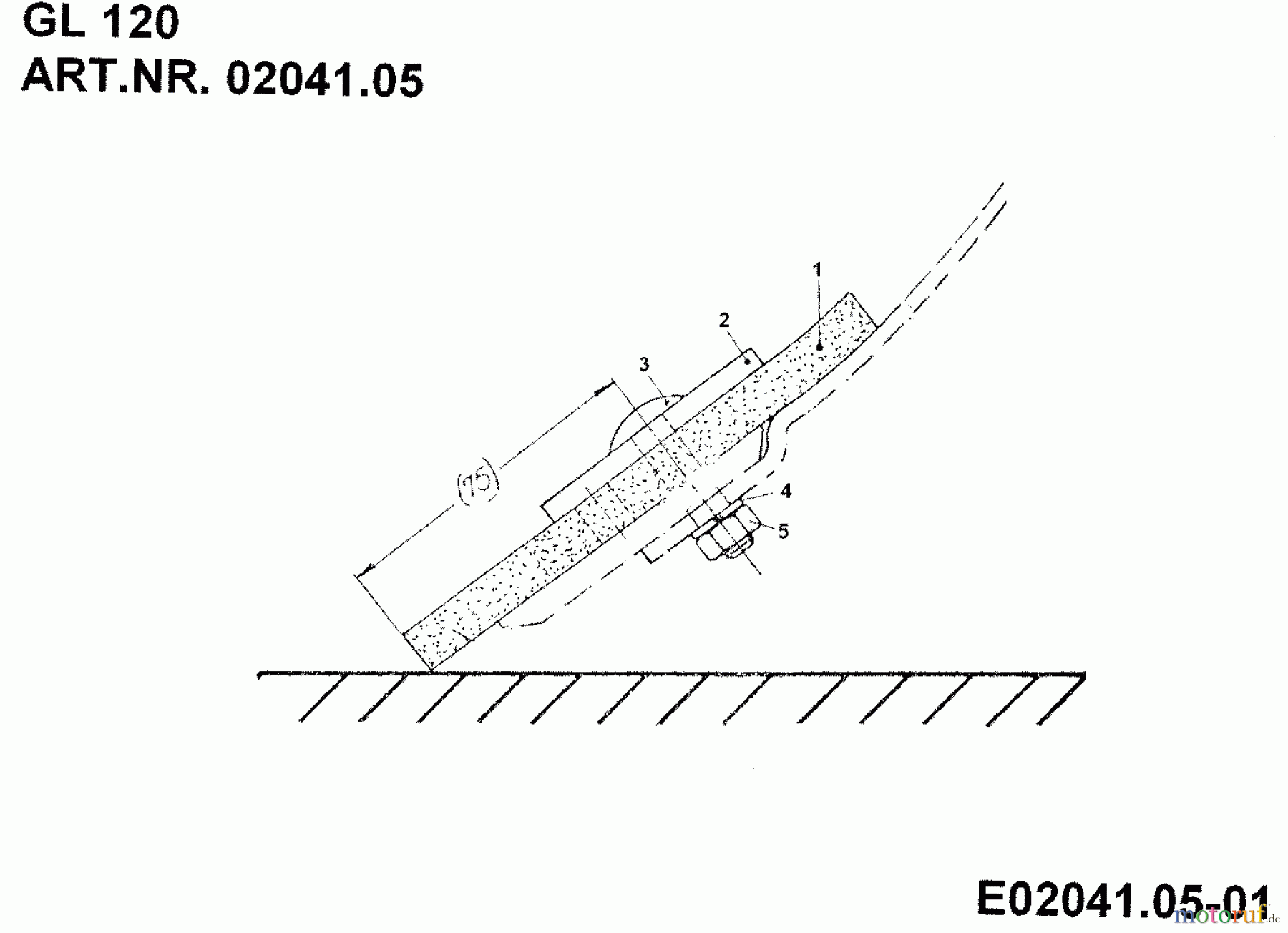  MTD Zubehör Zubehör Einachser Gummileiste für Räumschild GL 120 für RS 120 02041.05  (1992) Grundgerät