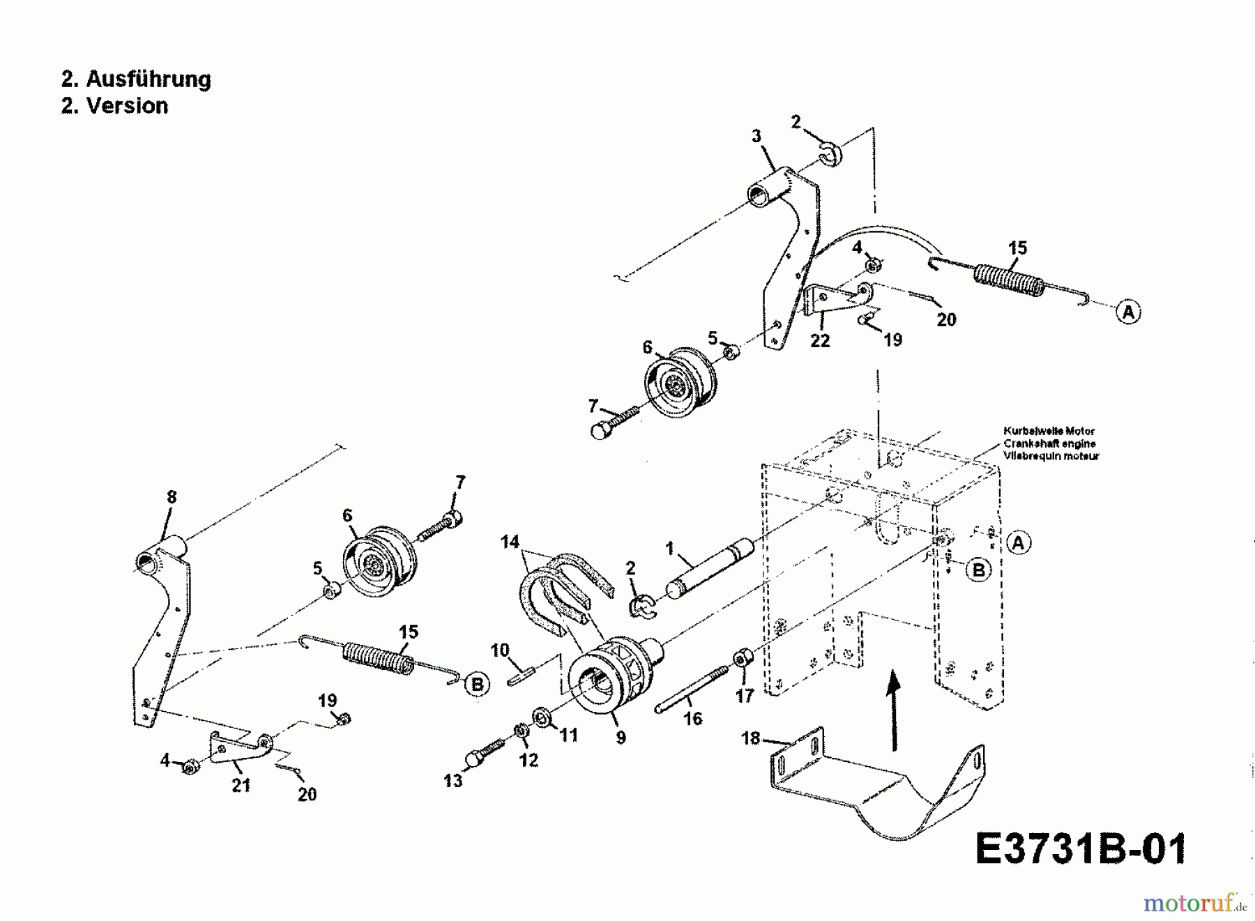  Gutbrod Einachser G 650 00026.01  (1988) Fahrantrieb, Zapfwellenantrieb