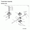 MTD SP 56 G 12A-264A678 (2002) Listas de piezas de repuesto y dibujos Gearbox