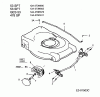 MTD GES 53 12A-378R678 (2003) Listas de piezas de repuesto y dibujos Front wheel, Pivot bar