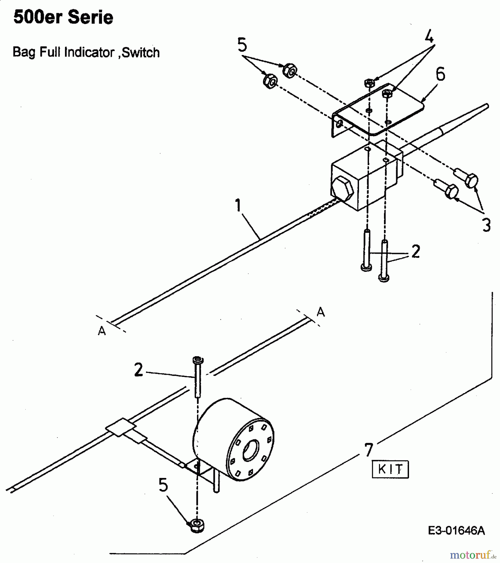 Gutbrod Rasentraktoren GLX 105 RAL 13AD506N690  (2002) Füllstandsanzeige