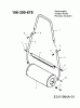 MTD Zubehör Rasenwalze 300 - 49 cm gezogen 196-300-678 (2005) Ersatzteile Grundgerät