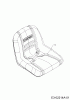 Troy-Bilt Colt XP 42 17WF2ACS011 (2015) Ersatzteile Sitz