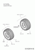 Yard-Man X 604 G 13AX604G643 (2002) Ersatzteile Räder vorne 15x6 ab 14.10.2003