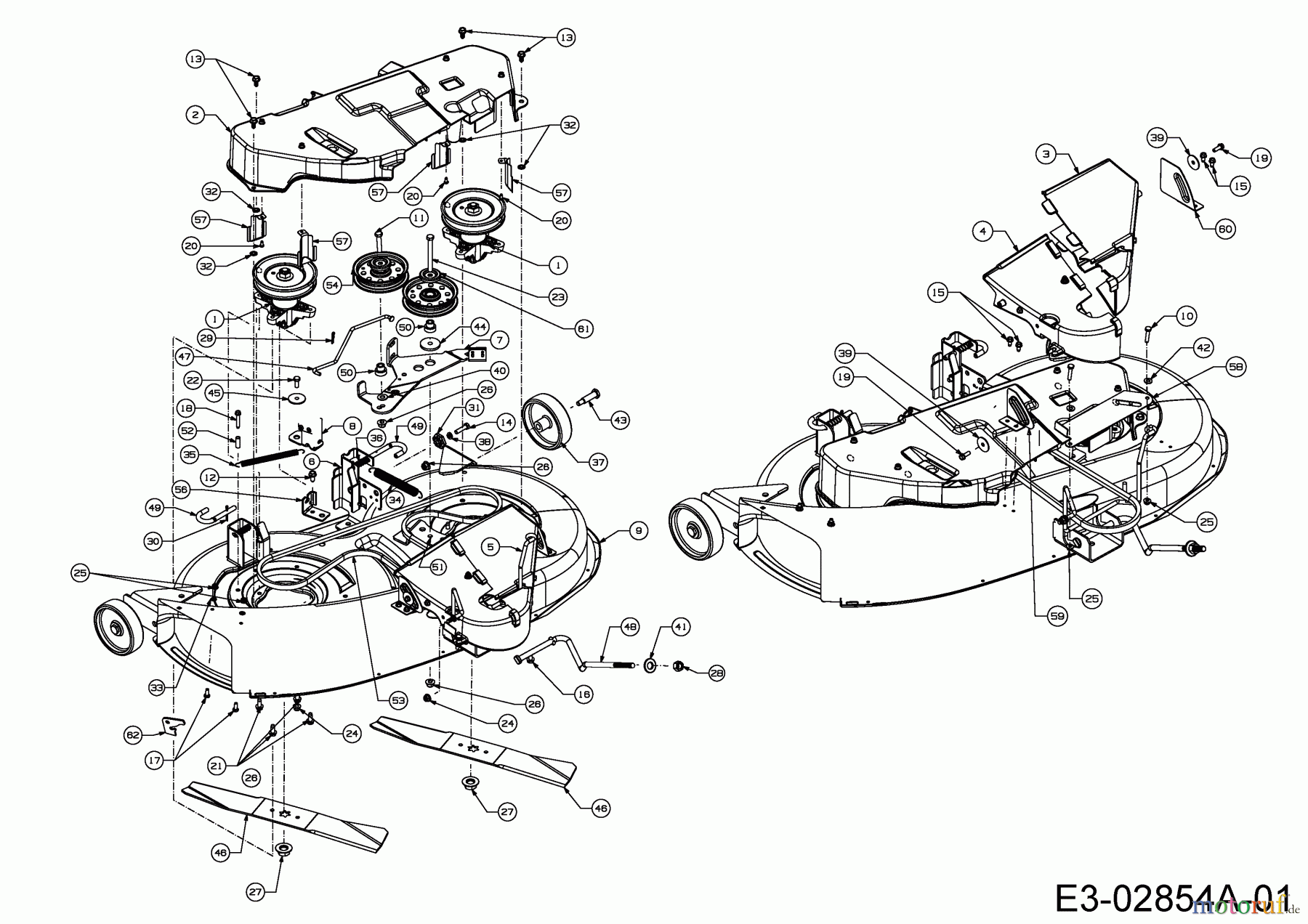 Rasor Rasentraktoren V 160 13HN93KF618  (2014) Mähwerk F (38