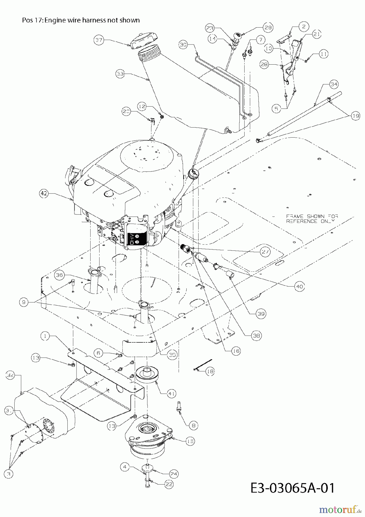  Cub Cadet Zero Turn RZT 50 17AA5D7P603  (2006) Auspuff, Choke- und Gaszug, Elektromagnetkupplung, Tank