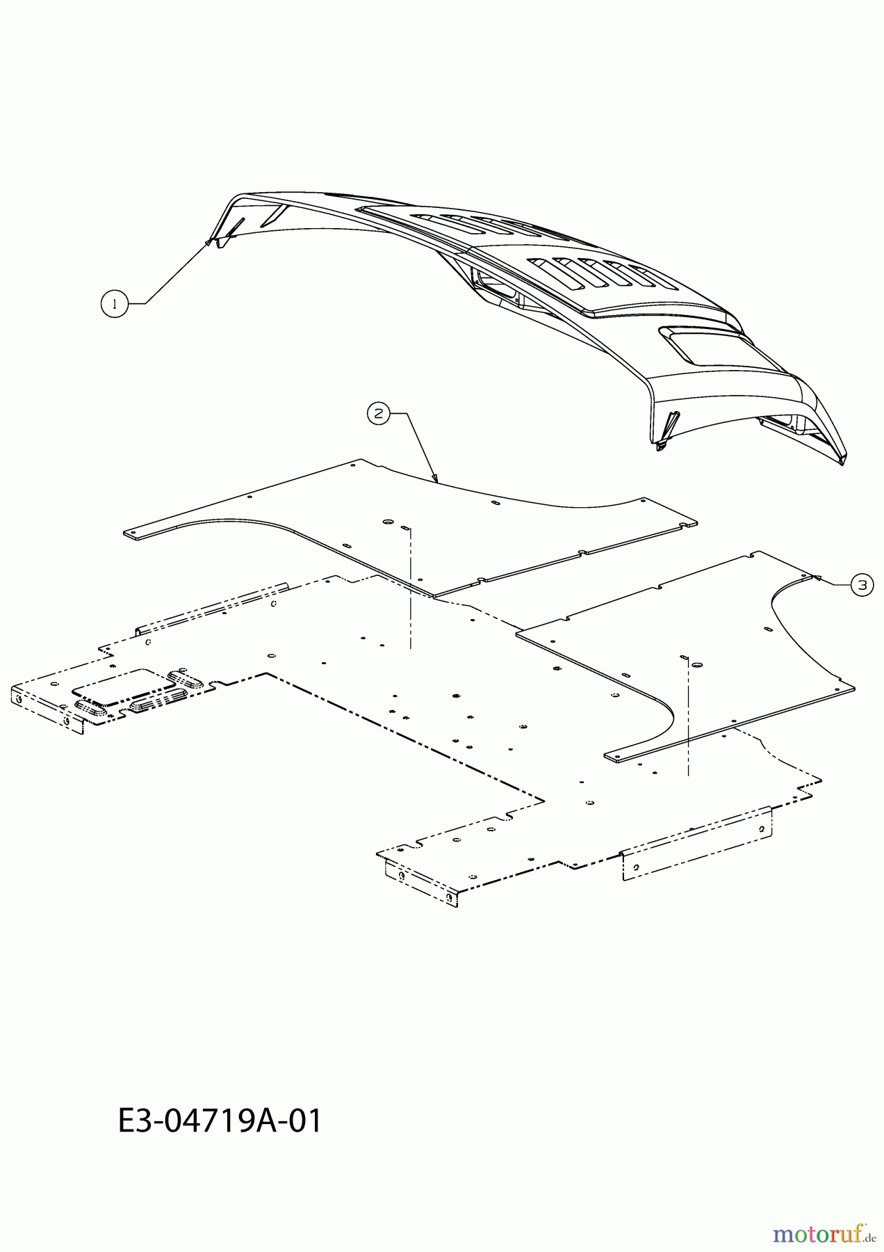  Cub Cadet Utility Vehicle CubCadet 4X4 Camo 37AK467D603  (2009) Motorhaube Utility