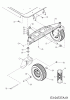 Massey Ferguson MF 50-22 ZT 17AI2ACP695 (2010) Listas de piezas de repuesto y dibujos Wheels, Pivot bar