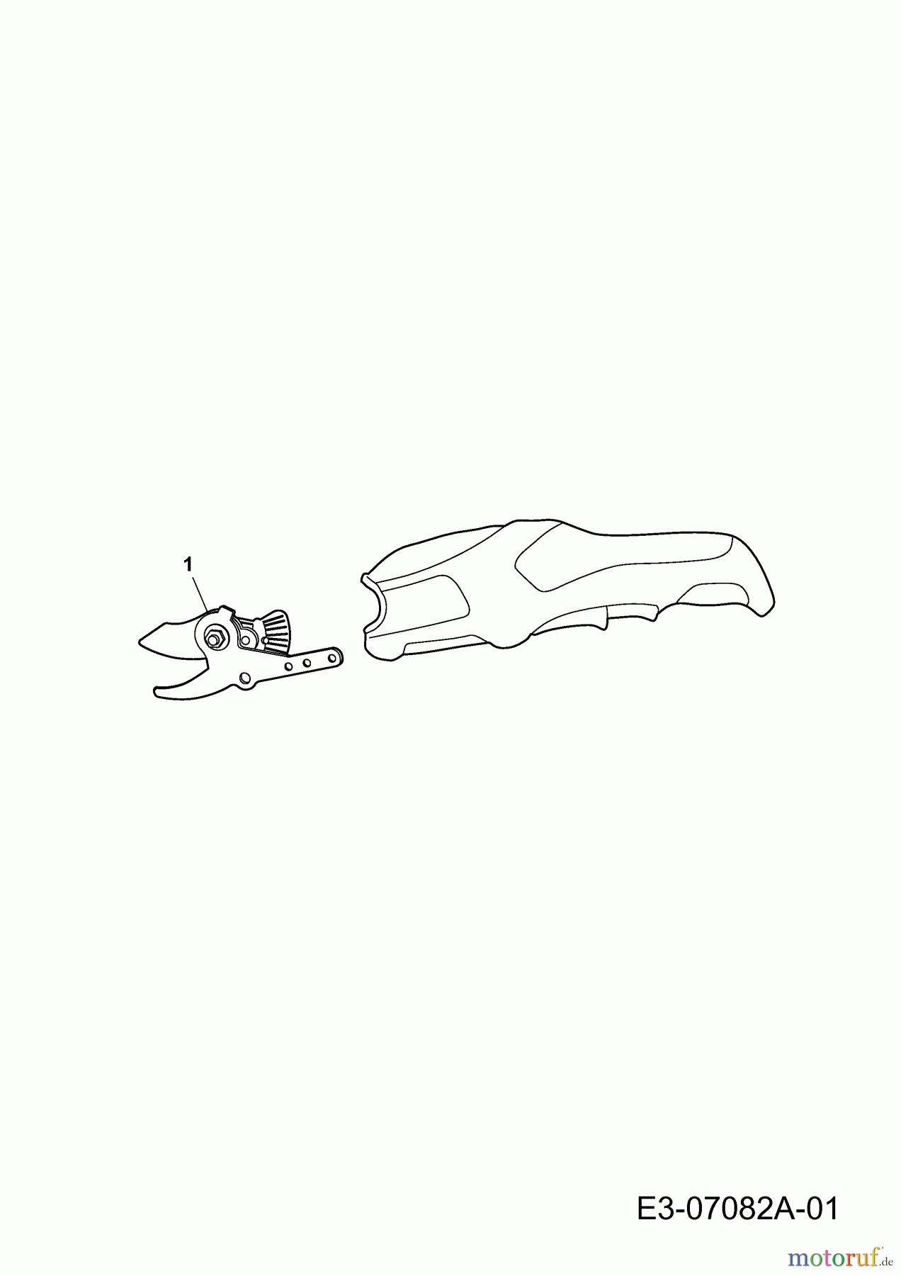  Wolf-Garten Akkuscheren RR 2000 7293000  (2011) Grundgerät