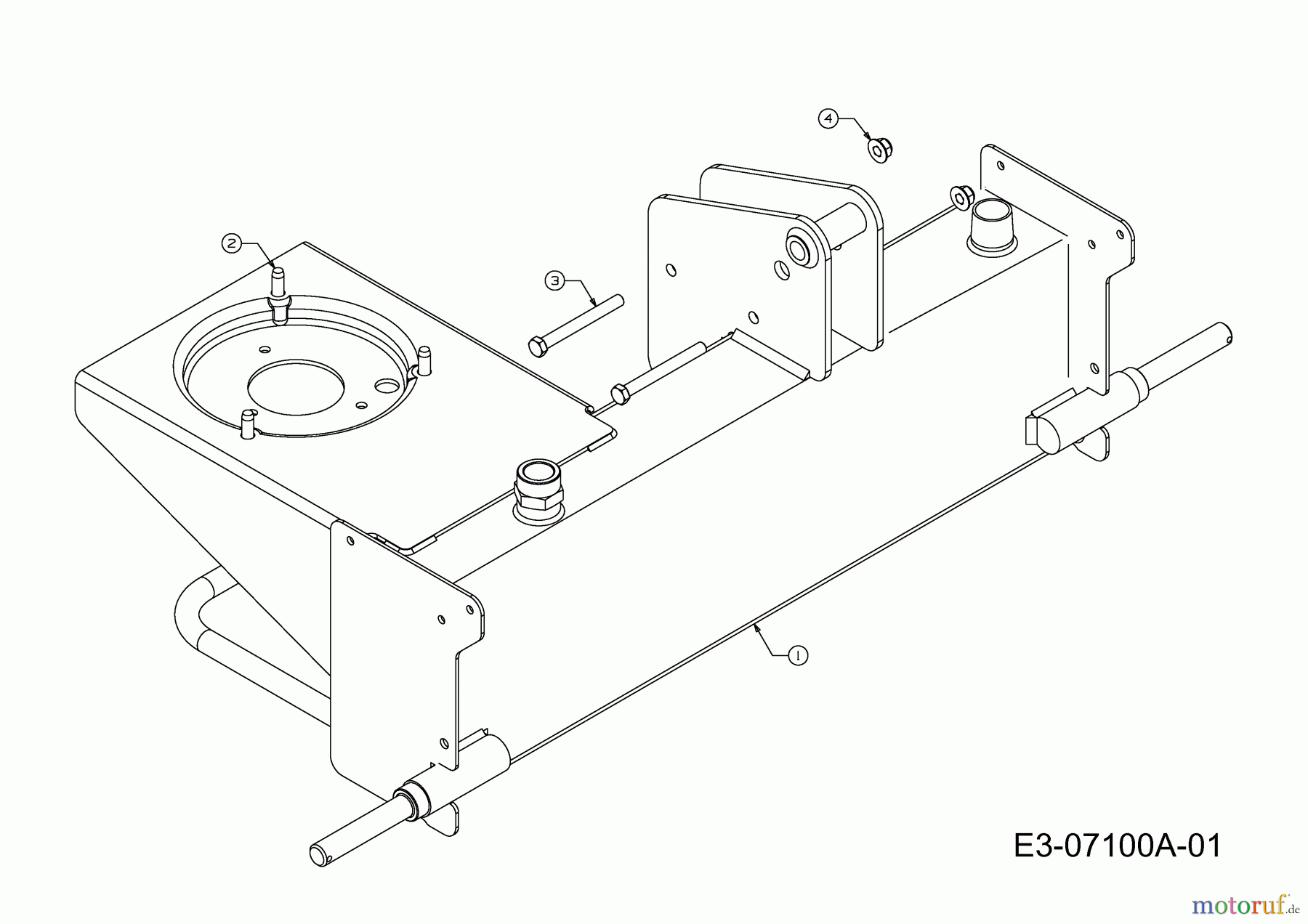  MTD Holzspalter LS 550 24AF550C678  (2011) Öltank