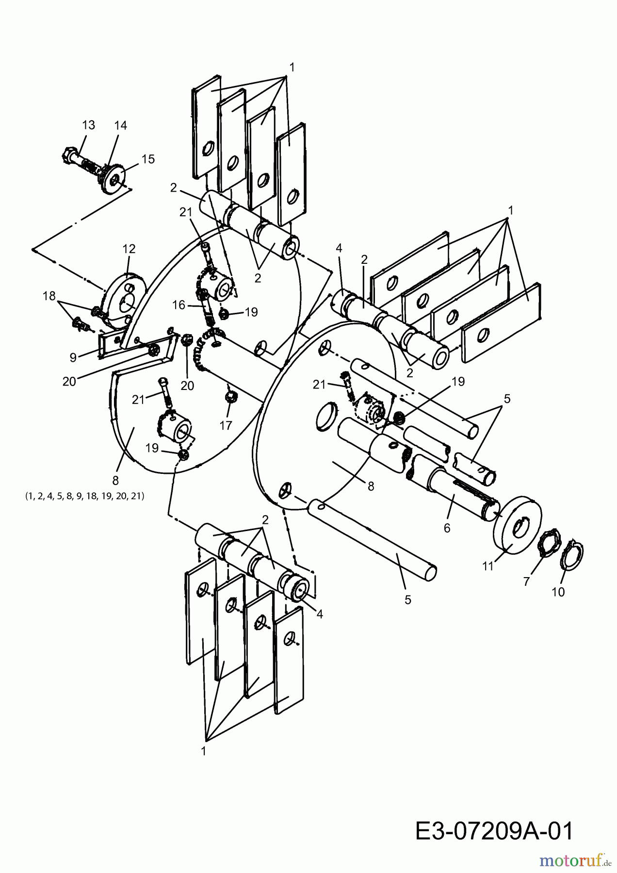  Häcksler Chip-N-Shred 89862  (2009) Schneidsystem