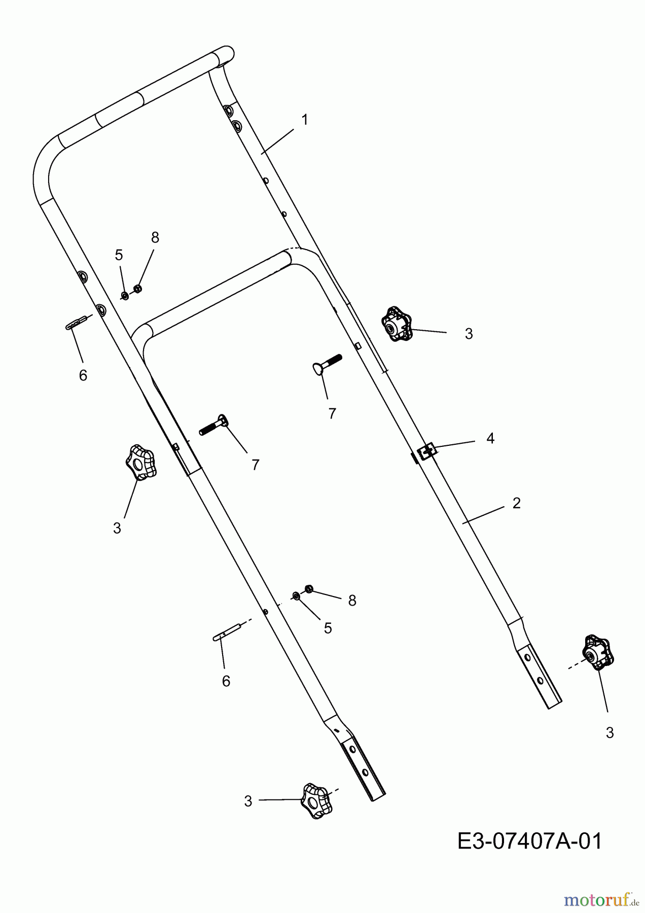  Cub Cadet Motormäher CC 48 PO 11A-16JS603  (2012) Holm