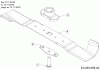 Wolf-Garten A 4600 11A-TOSC650 (2018) Listas de piezas de repuesto y dibujos Blade, Blade adapter to 13.11.2016