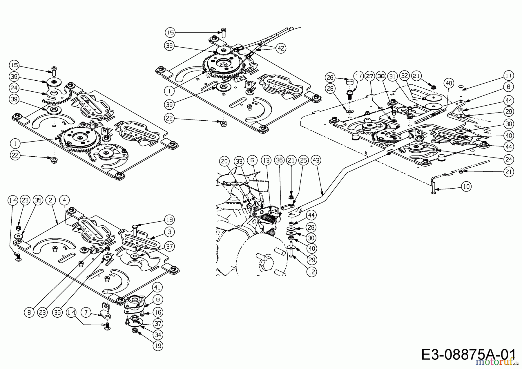  Cub Cadet Zero Turn Tank SZ 60 Commercial 53AI2PUD603  (2016) Lenkung