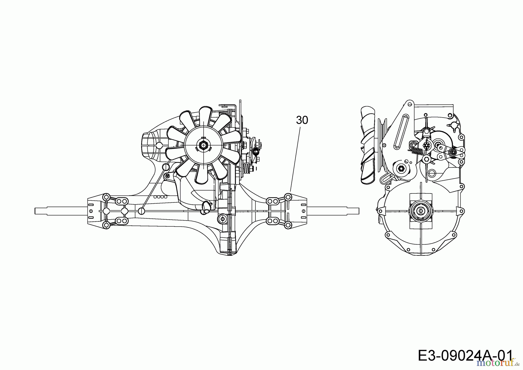  MTD Rasentraktoren H 145 13AA698F678  (2004) Hydrostat