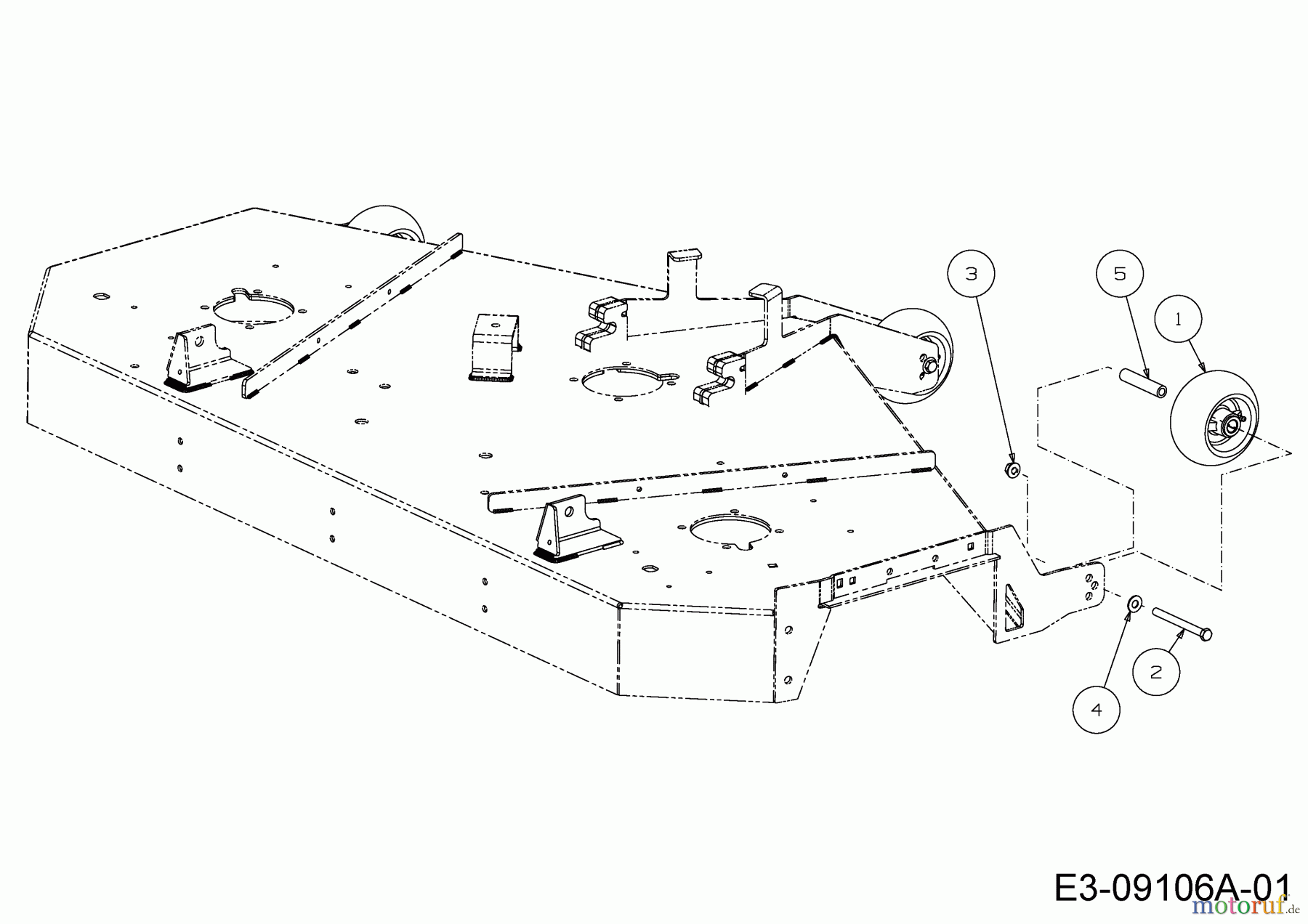  Cub Cadet Zero Turn Z-Force LZ 60 17BIDAGD010  (2015) Räder Mähwerk