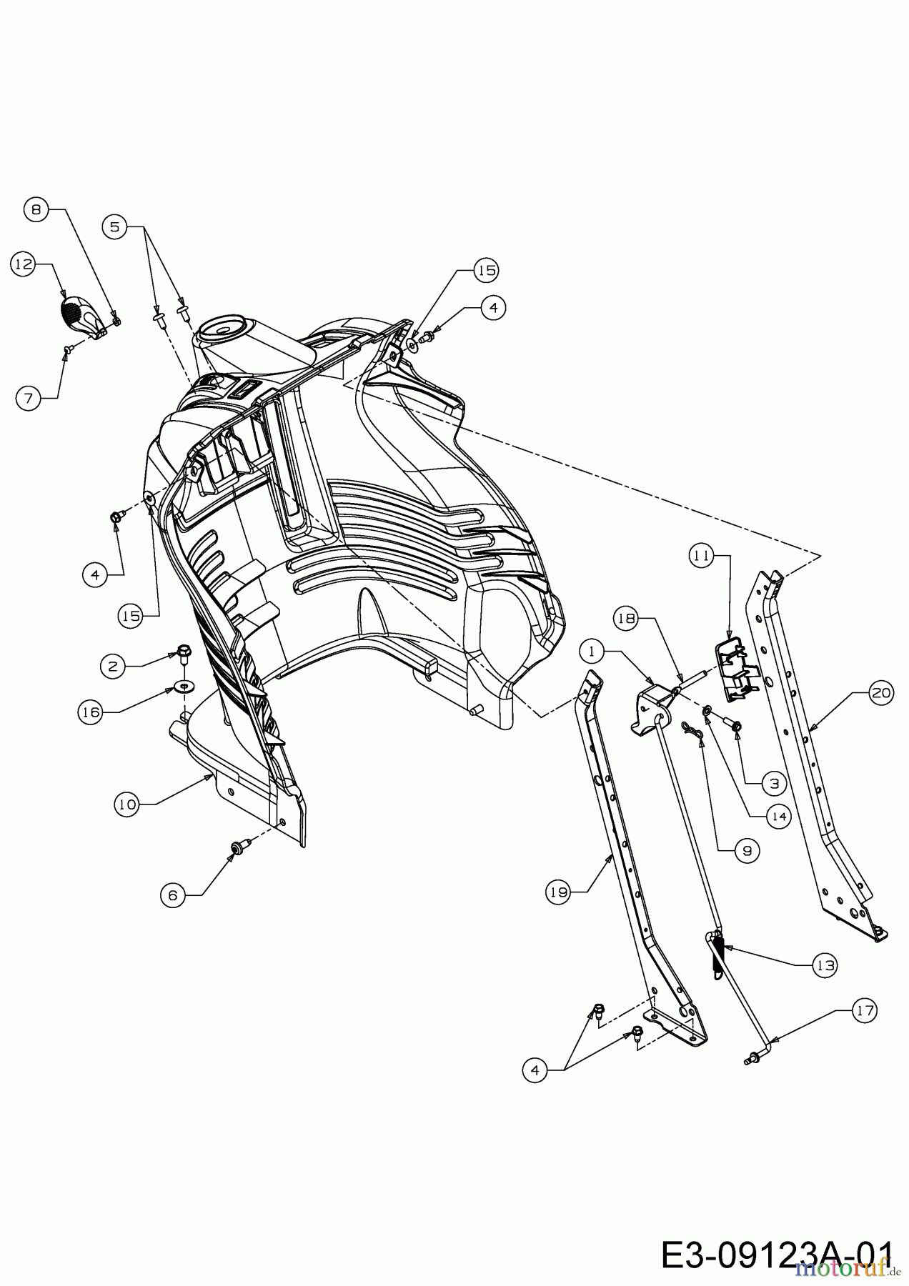 Massey Ferguson Rasentraktoren MF 50-24 SH 13HQ93GP695  (2016) Armaturenbrett