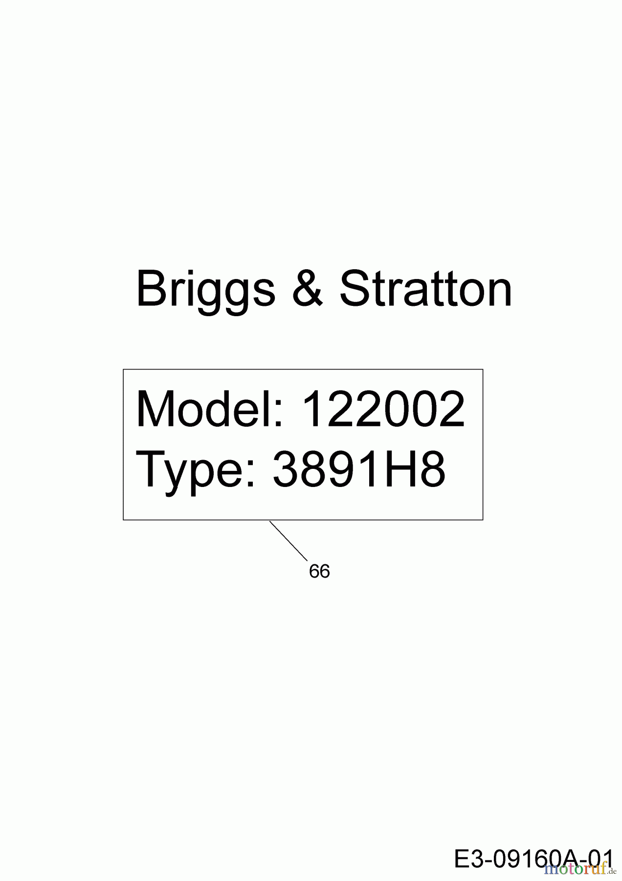  MTD Motorhacken T/450 21AB454B678  (2014) Motor Briggs & Stratton
