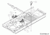 Cub Cadet RZT 42 17ADCACS603 (2015) Ersatzteile Halteplatten Rahmen