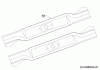 MTD LT 107 EXTB 13HT76KG682 (2018) Listas de piezas de repuesto y dibujos High lift blade