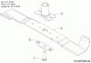 Wolf-Garten A 4600 11A-TOSC650 (2017) Listas de piezas de repuesto y dibujos Blade, Blade adapter from 14.11.2016