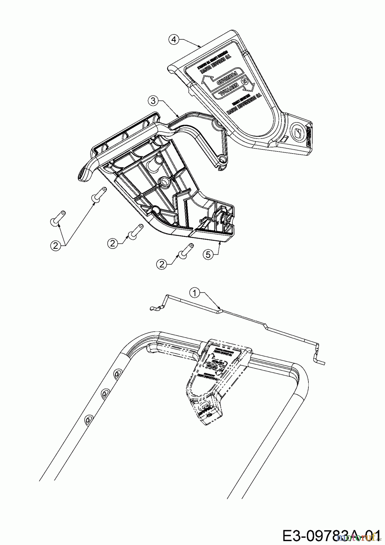  MTD Motormäher mit Antrieb Gold 21