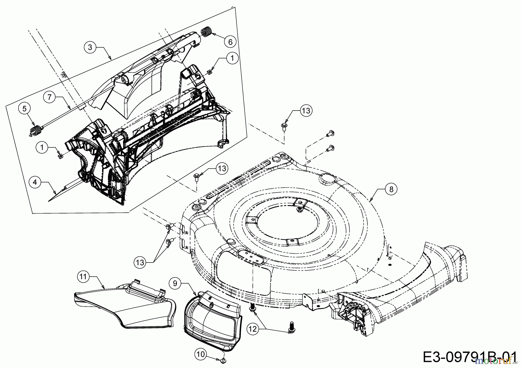  MTD Motormäher Yard Machines 21