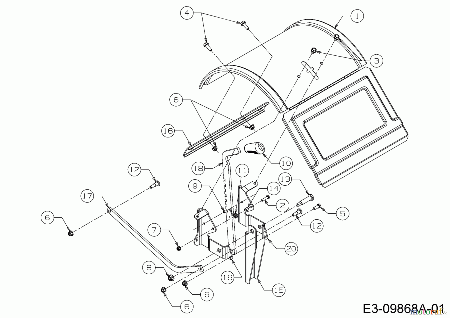 Troy-Bilt Motorhacken Bronco 14