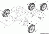 MTD 550 G 25A-550G678 (2017) Spareparts Wheels