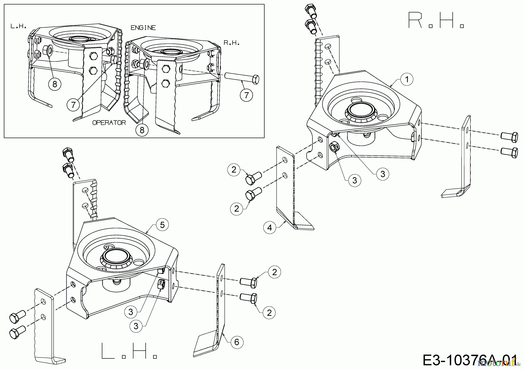  Cub Cadet Motorhacken VT 100 21A-70M8710  (2017) Hacksterne