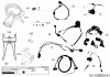 Robomow MS 2500 (White) PRD6200YW3 (2016) Ersatzteile Kabel, Kabelanschluß, Regensensor, Werkzeug