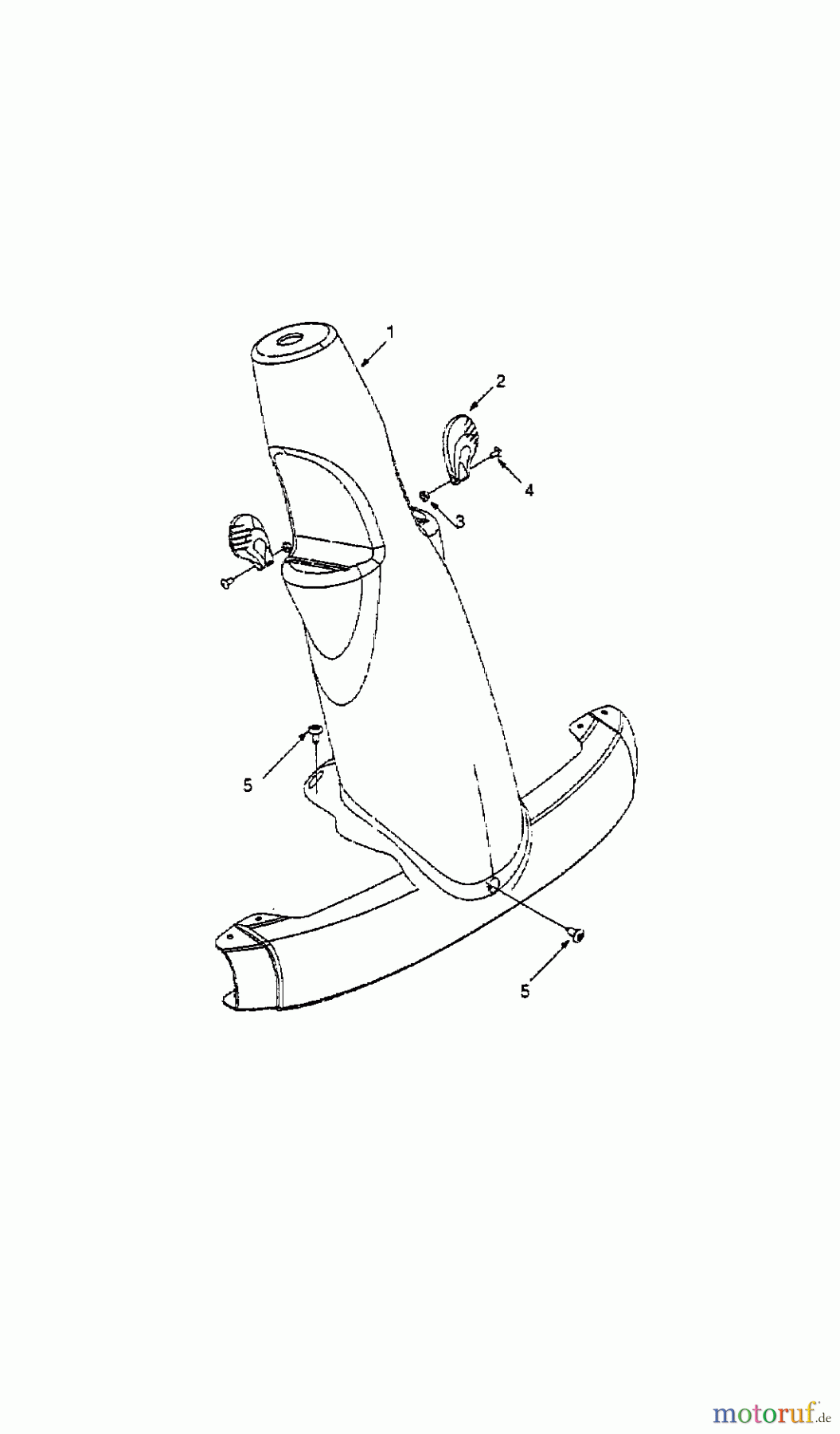  White Rasentraktoren RI 700 13A-312-679  (1999) Lenksäule